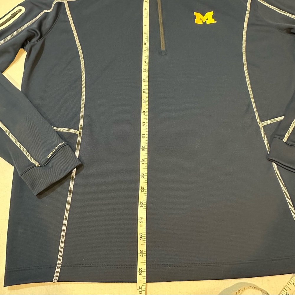 University of Michigan Columbia Men's Dark Blue Performance Jacket Size XL - Picture 5 of 15